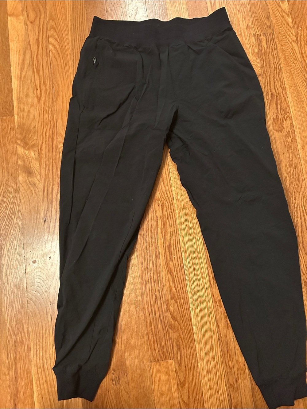 Men's Black Performance Jogger Pants